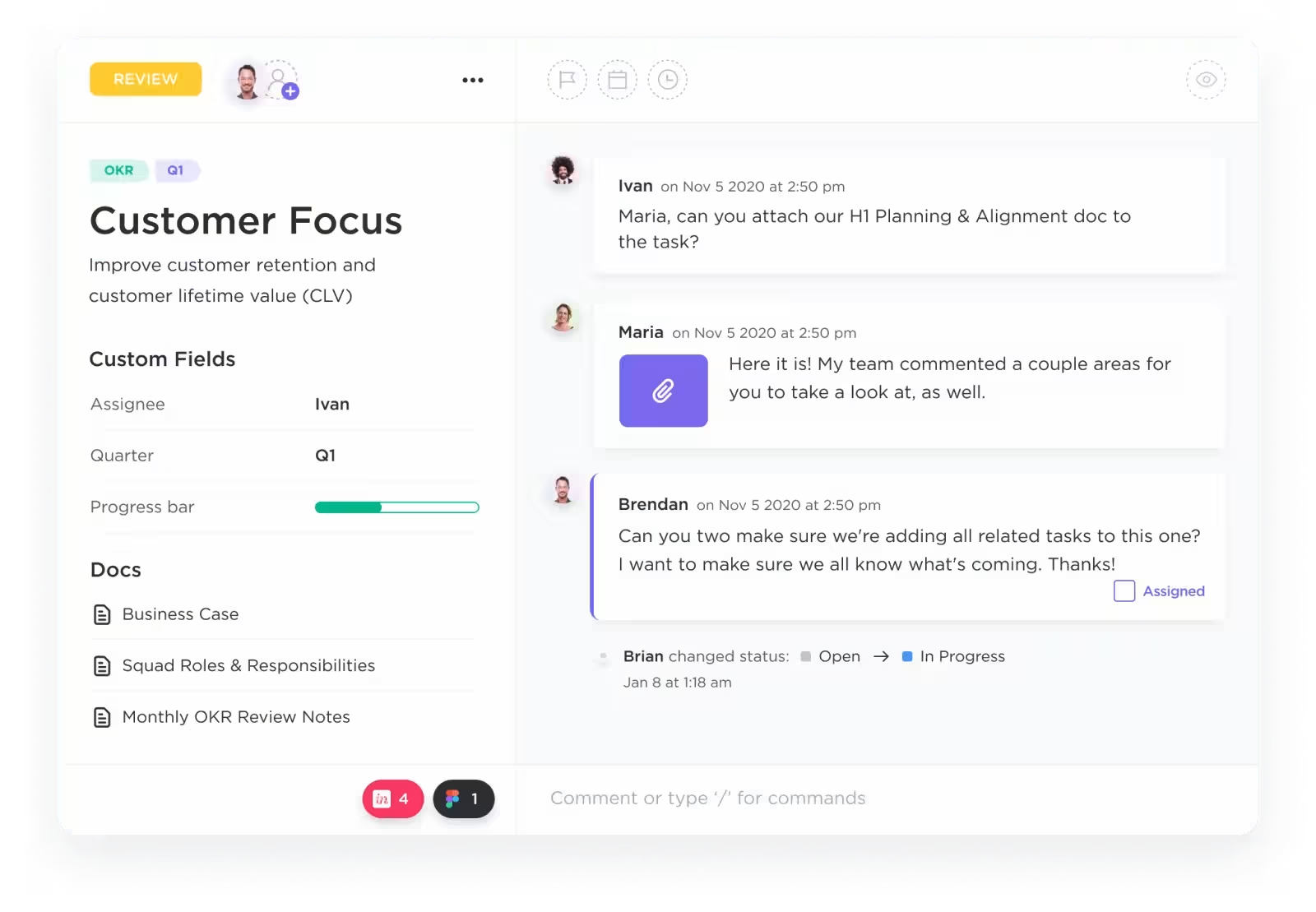 Workzuite task assignment and tracking